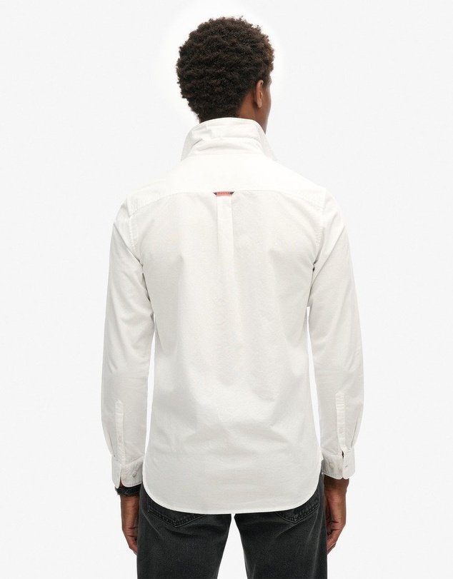 Superdry - Organic Cotton Long Sleeve Oxford Shirt