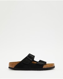 Birkenstock - Arizona Soft Footbed Suede Leather Narrow - Women's