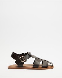 AERE - Leather Fisherman Sandals