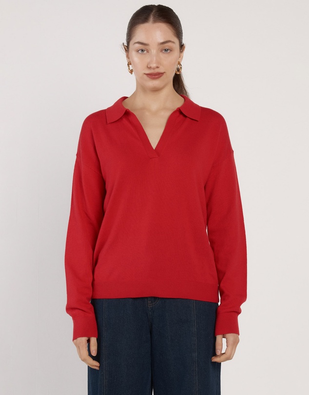 Fate + Becker - Solenne Polo Knit