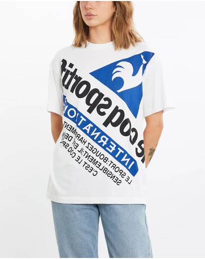 Vintage by The Real Deal - Pre Loved - Vintage Le Coq Sportif International Tee