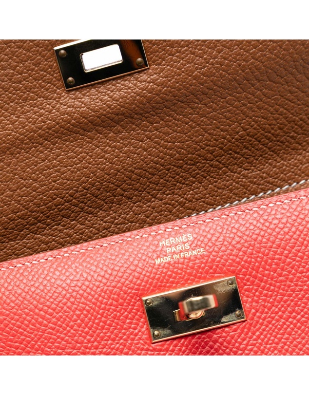 Pre-Loved by Azura Reborn - Pre-Loved Epsom Kelly Depliant Wallet
