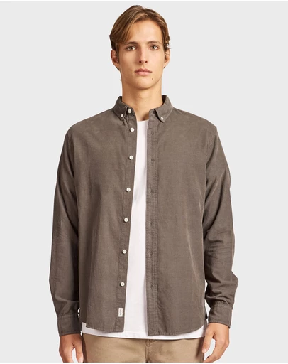 Academy Brand - Micro Cord Shirt