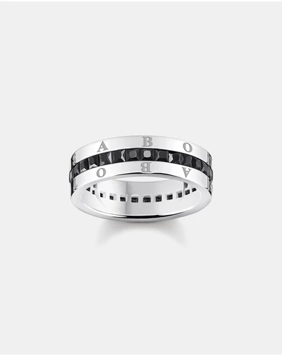 THOMAS SABO - Heritage Black Wide Band Ring