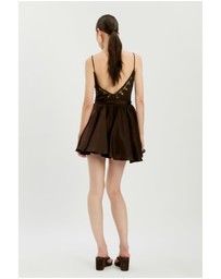 Bardot - Natalia Lace Trim Mini Dress