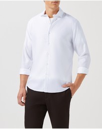 Van Heusen - Cotton Tencel Blend Casual Shirt