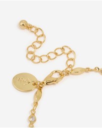 Lovisa - Gold Plated Cubic Zirconia Link Chain Bracelet