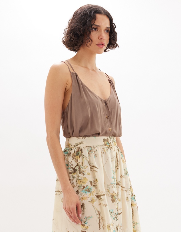 Amelius - Amira Buttoned Tank Top