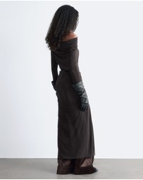 & Other Stories - Draped Midi Dress
