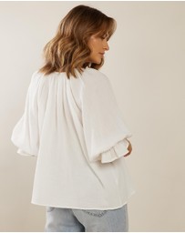 Atmos&Here - Rosalind Cotton Blouse