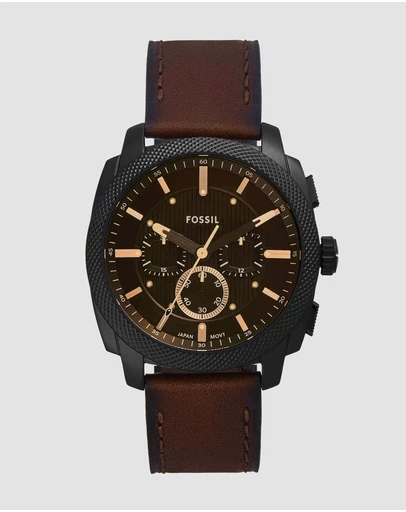 Fossil - Machine Brown Chronograph Watch
