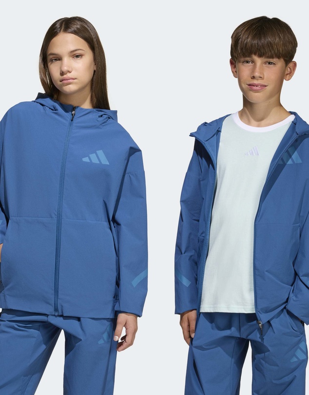 adidas Sportswear - Z.N.E. Woven Travel Cover Up Track Top Kids