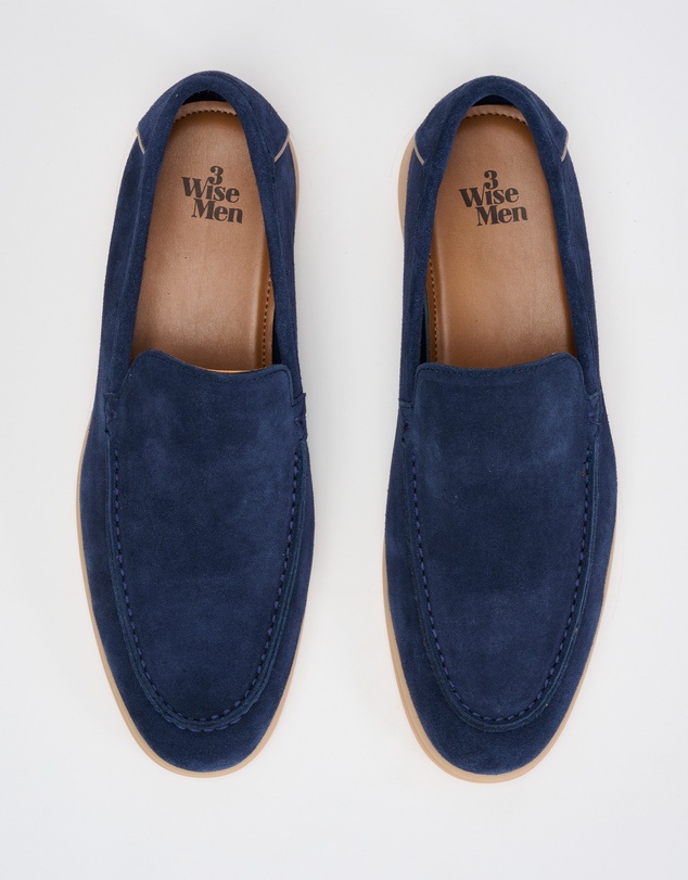 3 Wise Men - 3 Wise Men Rod Suede Loafer