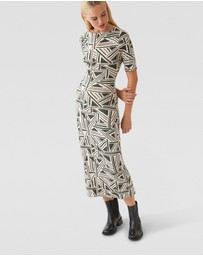 Oxford - Leonie Printed Jersey Dress