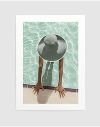 Olive et Oriel - Pool Time Art Print