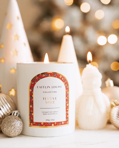 Caitlin Louise Collection - Festive Spice Christmas Candle