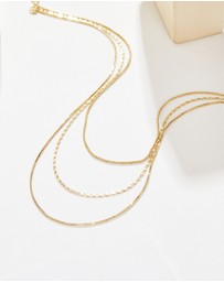 Mestige - Sparkle Layered Necklace