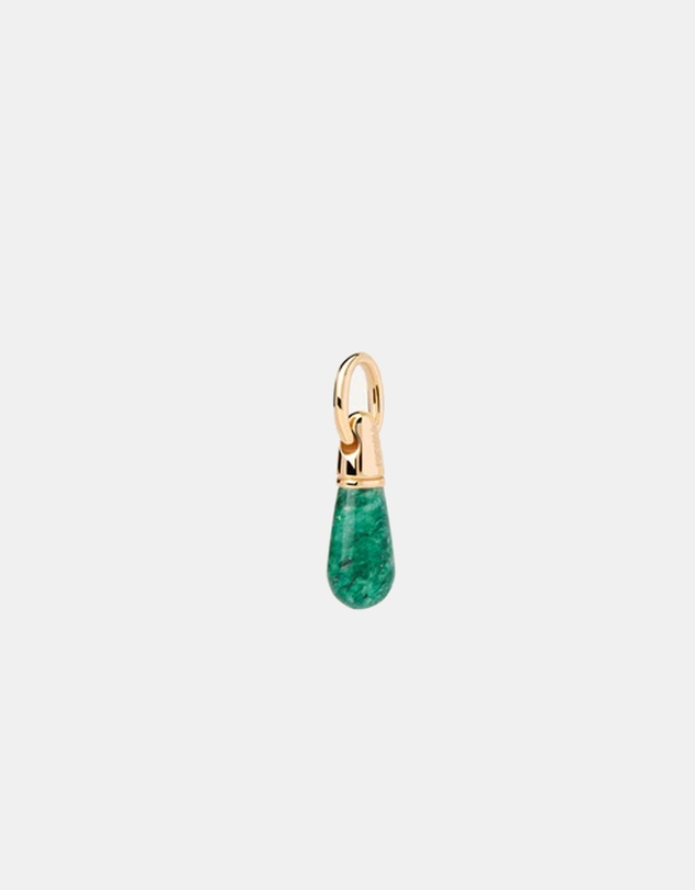PDPAOLA - Green Aventurine Drop Pendant