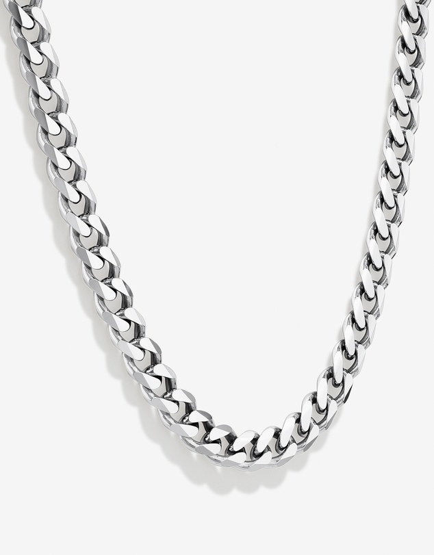 Michael Hill - 9.3mm Curb Chain in Sterling Silver
