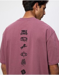 Thrills - What We Believe Embro Oversize Box Crop Tee