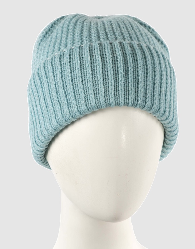 Max Alexander - European Made Turquoise Soft Wool Beanie