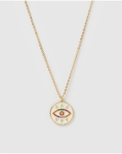 Izoa - Tamara Evil Eye Necklace
