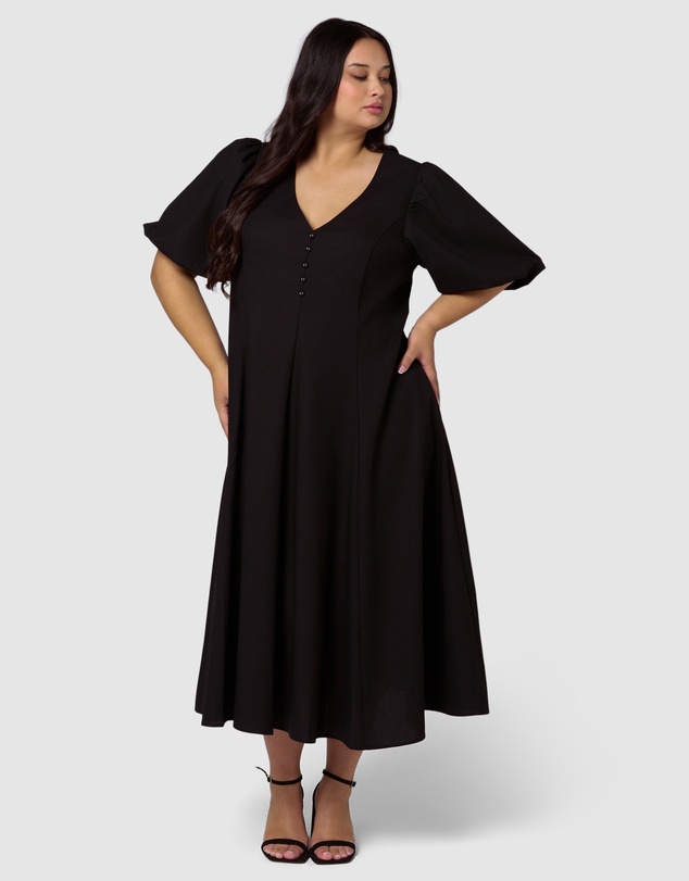 Pink Dusk by Curve Project - Ignition Midi Dress