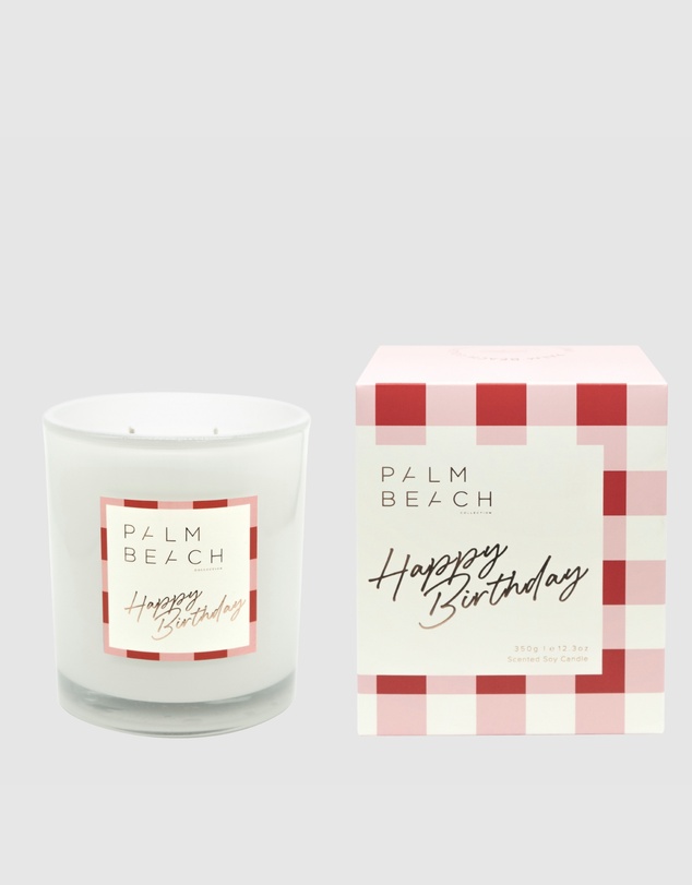 Palm Beach Collection - Happy Birthday Scented Candle 350g