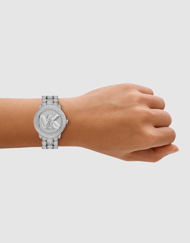 Michael Kors - Phoebe Silver Tone Analogue Watch