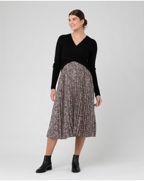 Ripe Maternity - Florence Pleat Skirt