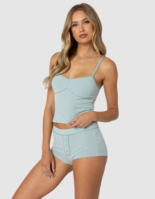 EDIKTED - Maelle Pointelle Tank Top