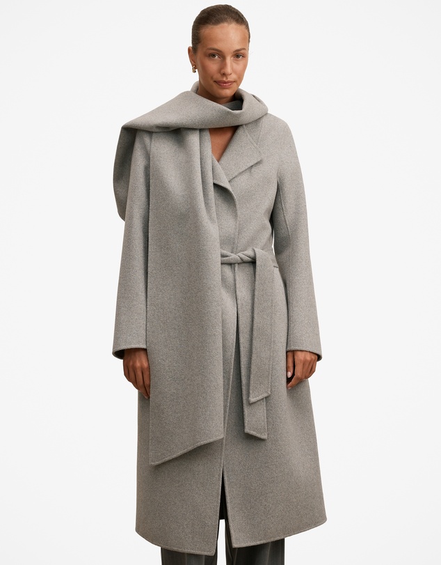 Forever New - Emily Felled Scarf Coat