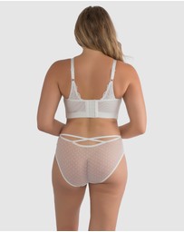 Parfait - Mia Daisy Wirefree Padded Longline Lace Bralette