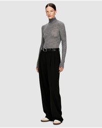 ARKET - Roll-Neck Wool Top