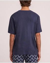 Frescobol Carioca - Dinis Linen Blend T-Shirt
