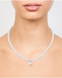 Lovisa - Gold Plated Pearl Cubic Zirconia Necklace