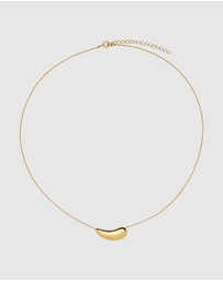Najo - La Muse Yellow Gold Necklace (45cm+ext)