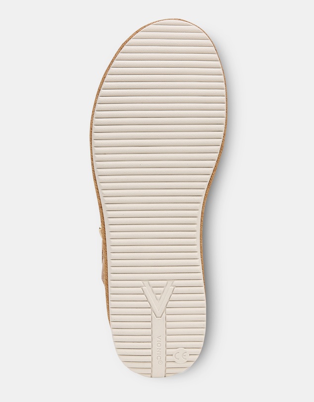 Vionic - Mar Platform Sandal - Camel/Gold