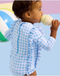 Seafolly - Gingham Frill Sunsuit - Babies