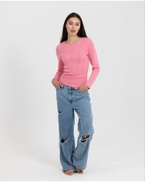 Mod Squad - Luxe Rib Panel Top