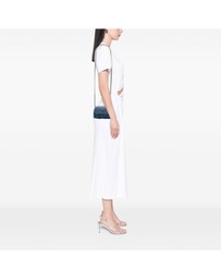 Pre-Loved by Azura Reborn - Pre-Loved Fringe Denim Mood Clutch with Chain