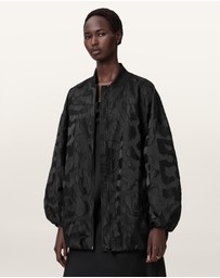 AllSaints - Bayse Oversized Bomber Jacket