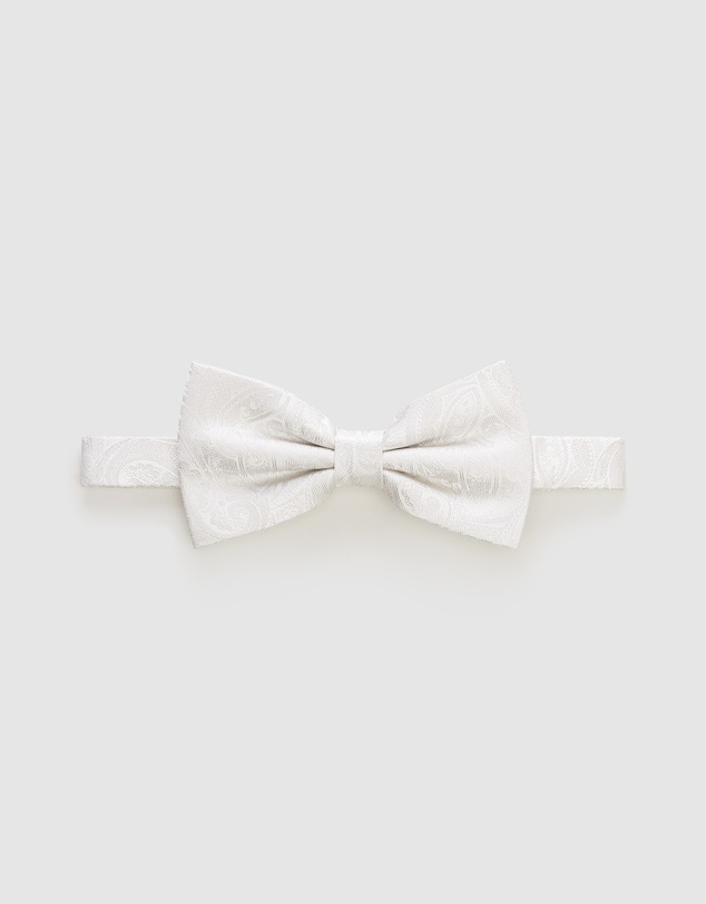 Politix - Silk Paisley Jacquard Bow Tie