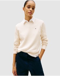 Tommy Hilfiger - Fine Gauge Cable Knit Jumper