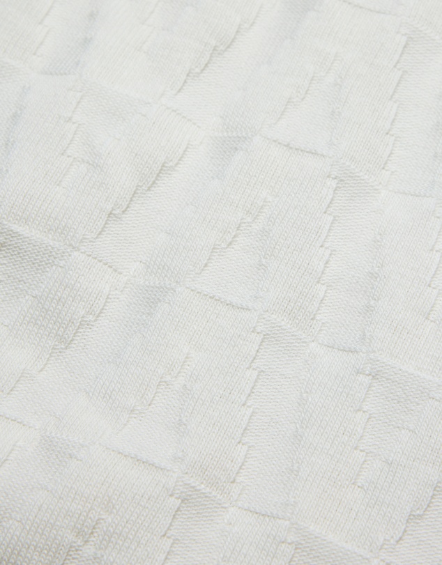 Calibre - Chevron Jacquard Polo Cream