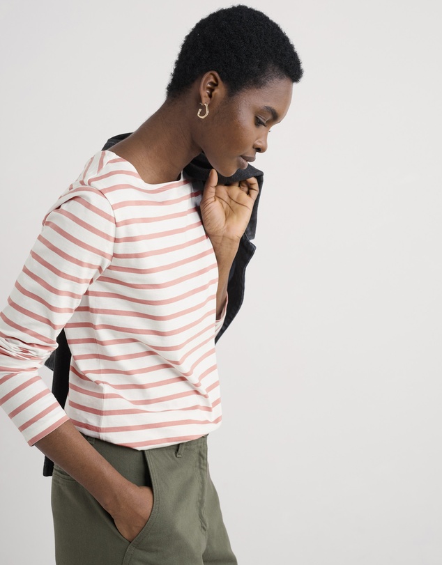 Seasalt - Seasalt Cornwall Pink Sailor Shirt