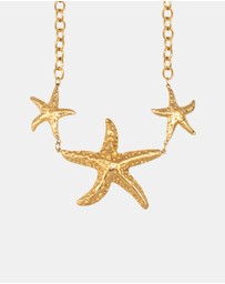 Zoe Olivia - Waterproof Starfish Statement Necklace