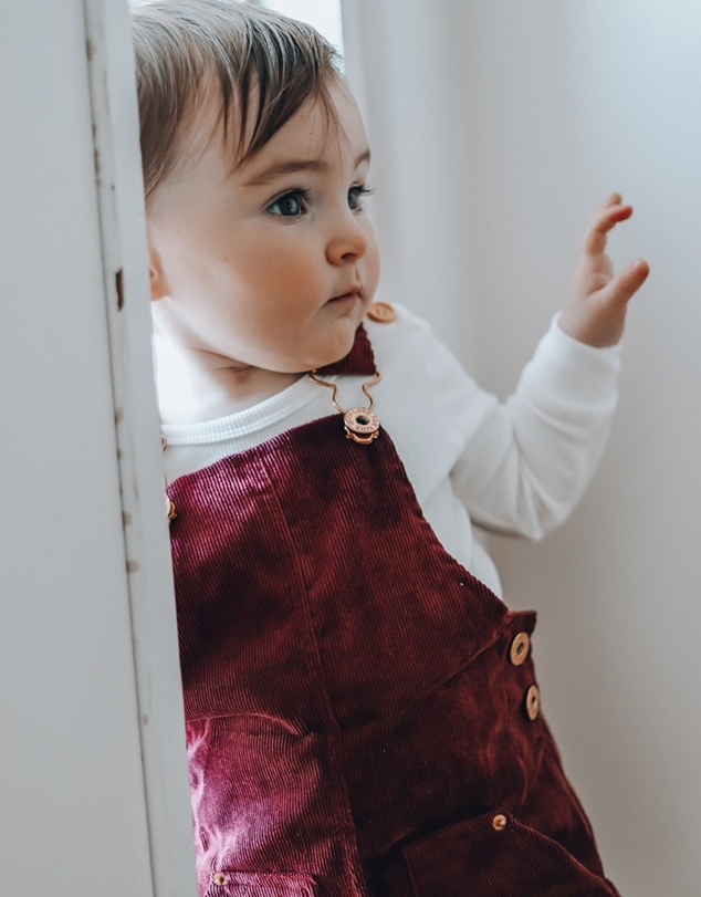 WITH LOVE FOR KIDS - Hazel Cord Pinafore Dress - Babies - Kids