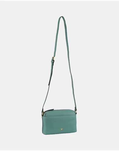Pierre Cardin - Pierre Cardin Leather Casual Crossbody Bag