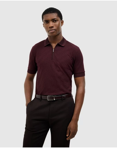 Politix - Lee Zip-up Polo